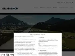 Sites similar to gronbach.de