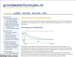 Sites similar to grondwaterformules.nl