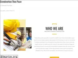 Sites similar to grondwerkentheopauw.nl