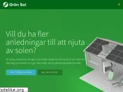 Sites similar to gronsol.se