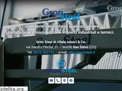 Sites similar to gronsteel.it