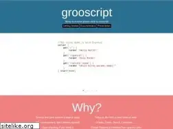 Sites similar to grooscript.org