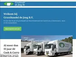 Sites similar to groothandeldejongbv.nl