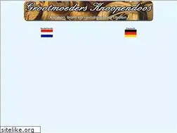 Sites similar to grootmoedersknoopendoos.nl