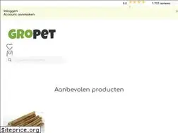 Sites similar to gropet.com