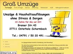 Sites similar to gross-umzuege.de