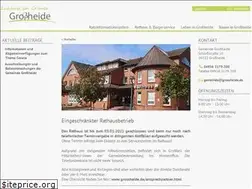 Sites similar to grossheide.de