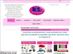 Sites similar to grossistemercerie.com