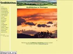 Sites similar to grossloebichau.de
