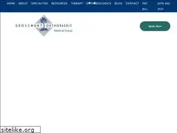Sites similar to grossmontortho.com