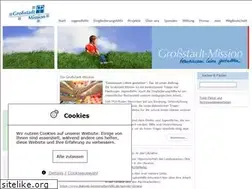 Sites similar to grosstadt-mission.de