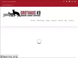 Sites similar to grothausk9.com