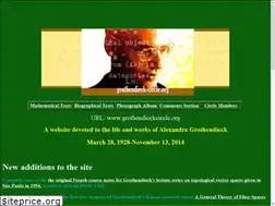 Sites similar to grothendieckcircle.org