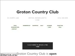 Sites similar to grotoncountryclub.com