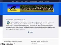 Sites similar to grotonponyclub.org