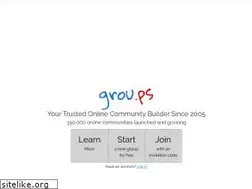 Sites similar to grou.ps