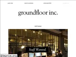 Sites similar to groundfloorinc.jp