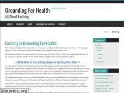 Sites similar to groundingforhealth.com