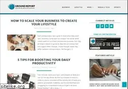 Sites similar to groundreport.com