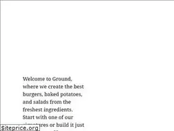 Sites similar to groundrestaurant.com