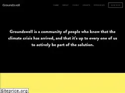 Sites similar to groundswellgiving.org
