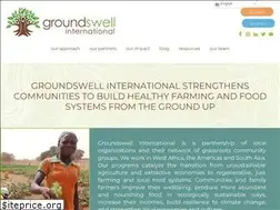 Sites similar to groundswellinternational.org