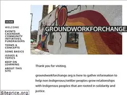 Sites similar to groundworkforchange.org