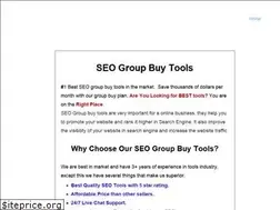 Sites similar to groupbuyseotoolskit.com