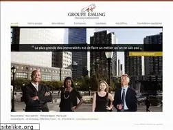 Sites similar to groupe-essling.fr