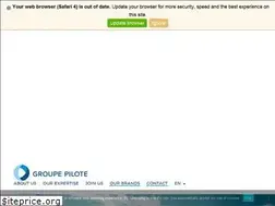 Sites similar to groupe-pilote.com