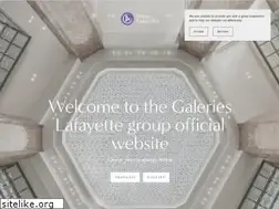 Sites similar to groupegalerieslafayette.com