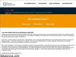 Sites similar to groupelacentrale.fr