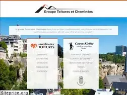 Sites similar to groupetoituresetcheminees.lu