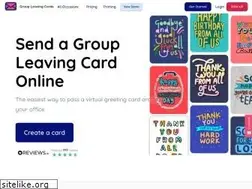 Sites similar to groupleavingcards.com