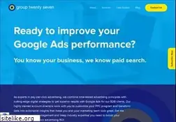 Sites similar to grouptwentyseven.com
