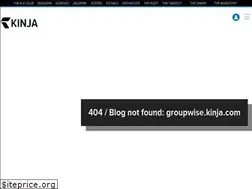 Sites similar to groupwise.kinja.com