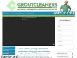 Sites similar to groutcleaners.com.au