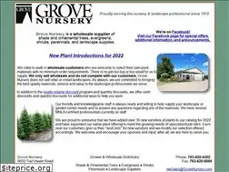 Sites similar to grovenursery.com