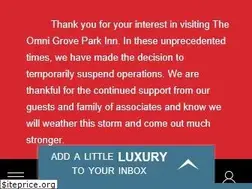 Sites similar to groveparkinn.com