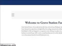 Sites similar to grovestationfarms.com
