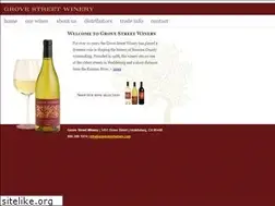 Sites similar to grovestreetwinery.com