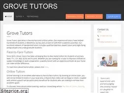 Sites similar to grovetutors.co.uk