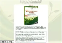 Sites similar to grow-taller.com