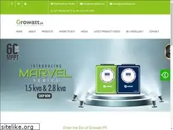 Sites similar to growattpk.com
