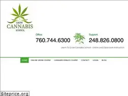 Sites similar to growcannabisschool.com