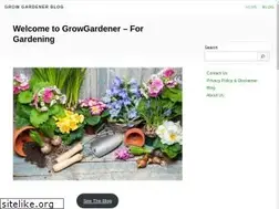 Sites similar to growgardener.com