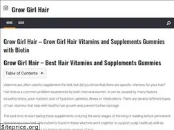 Sites similar to growgirlhair.com