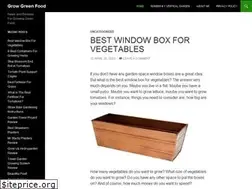 Sites similar to growgreenfood.com
