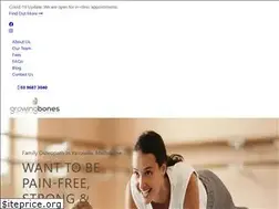 Sites similar to growingbones.com.au