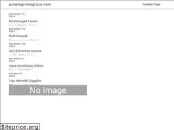 Sites similar to growinginhisgrace.com